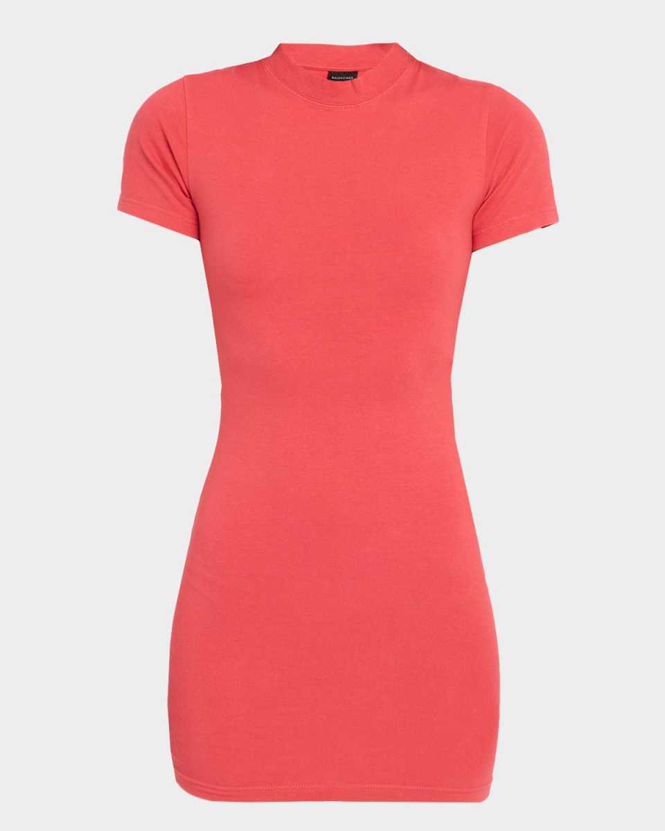 Short-Sleeve Mini T-Shirt Dress